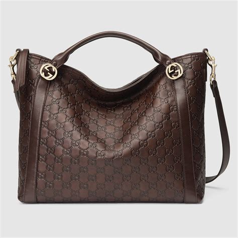 dark brown gucci handbags|vintage Gucci brown leather handbag.